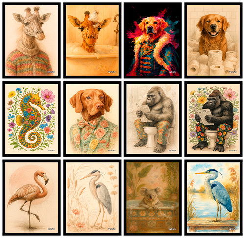 Trendy animal posters - trendy, dog