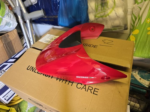 Red rear passenger single seat - red,