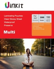 A6 4x6 Hot Laminating Sheets