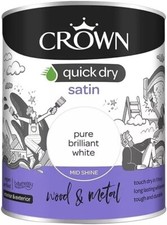Crown Quick Dry Satin Paint