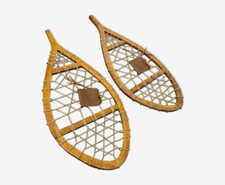 Pair of wooden rackets /