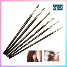 6 Pcs Dental Porcelain Brush