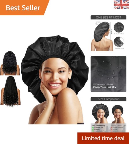 Extra large satin shower cap - extra,