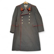 Coat Parade Ceremonial Red Piping Soviet Army General Colonel War Coat- Preloved