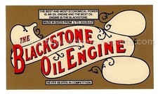 Blackstone Stationary Engine