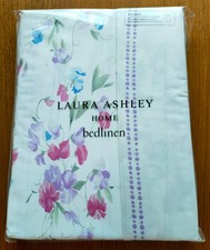 LAURA ASHLEY Sweet Pea Printed Heather Single Bedset Duvet Cover + 1 Pillowcase