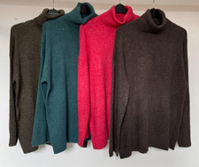 Ladies New Ex Yours Roll Neck