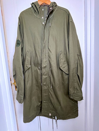Pretty green fishtail - pretty, parka