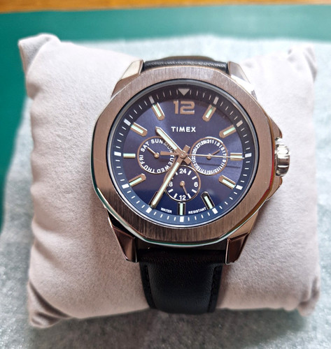 Timex essex avenue quartz blue - timex,