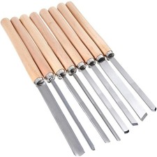8pc Wood Lathe Chisel Set