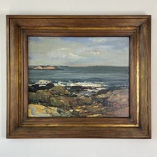 Antique Coastal Scene by