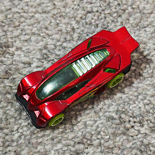 Red green diecast plastic - &,