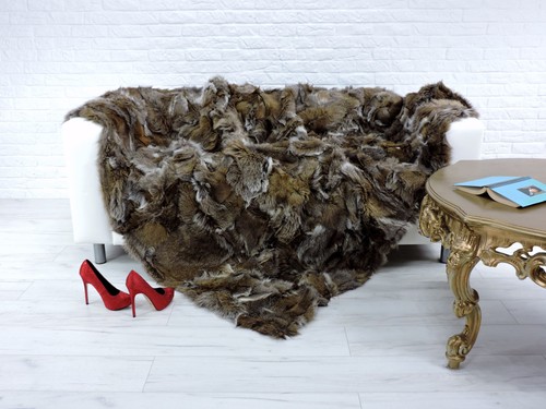 Rare kangaroo skin fur throw - rare,