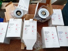 9 Regulux  firerated (90min) downlights 5-satin chrome 4 white