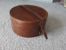 Antique Leather Collar for belts collars jewellery etc Box Travel 1920s