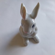 white rabbit ornament