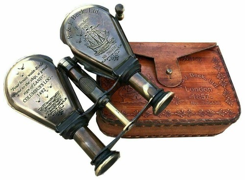 Vintage nautical monocular - vintage,