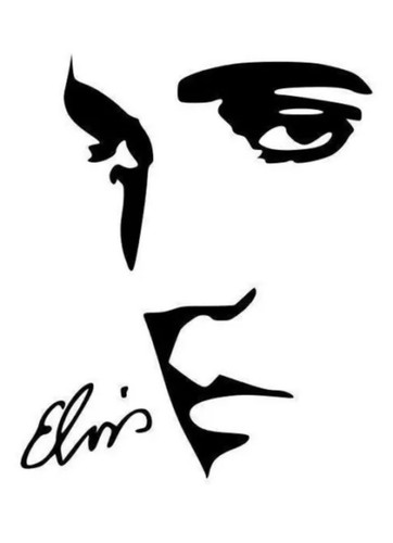 Elvis presley vinyl - 15”,