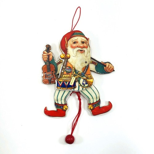 Pull string santa christmas - string,