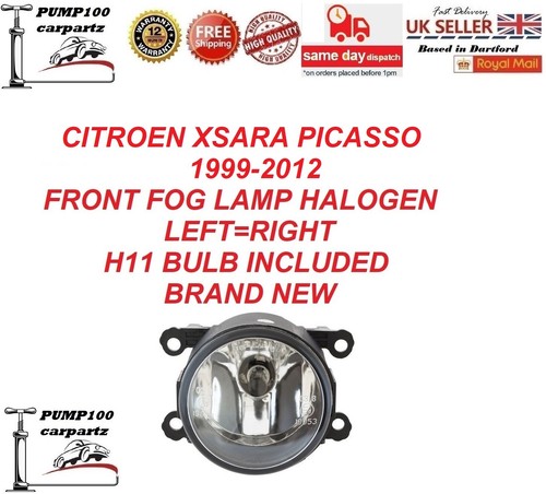 Fog lamp for citroen - fog, xsara