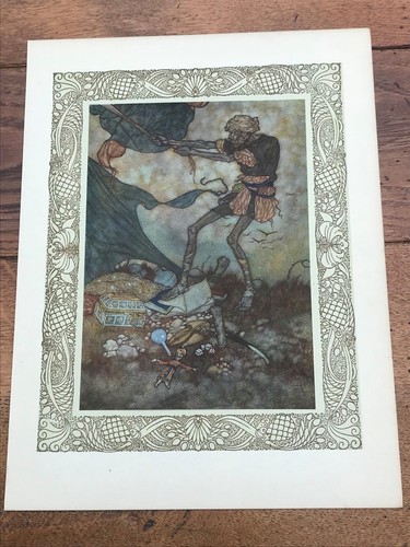 1909 colour antique - , lithograph
