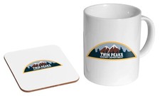 Twin Peaks Sheriff Department - Coffee / Tea Mug And Coaster Gift Set