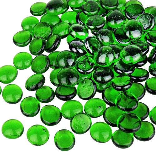 Decorative glass pebbles - decorative,
