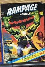 1970s Marvel UK Rampage