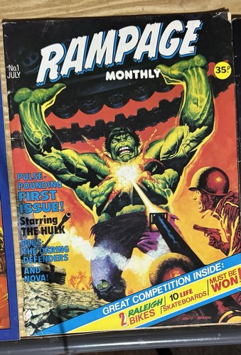 1970s marvel rampage - marvel,