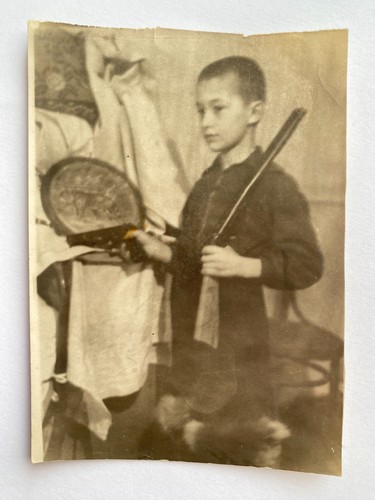 Beautiful boy with - , toy