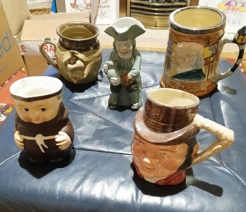 Collection toby jugs - collection,