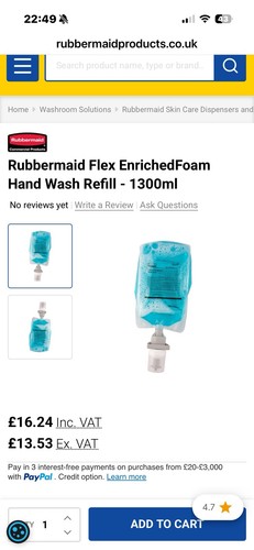 Rubbermaid flex enrichedfoam - rubbermaid,