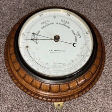 antique aneroid barometer,  D