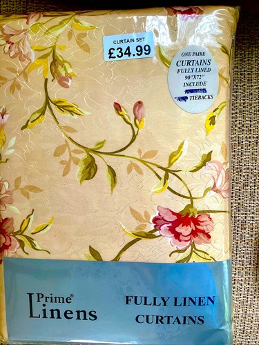 Fully lined curtains 72 - lined, x