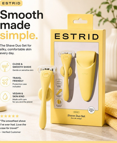 Estrid shave duo set shaving - set,