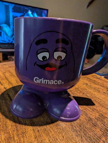 Vintage grimace purple plastic - vintage,