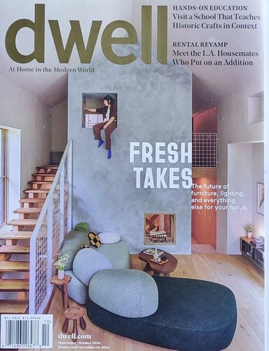 Dwell magazine september 2026 - dwell,