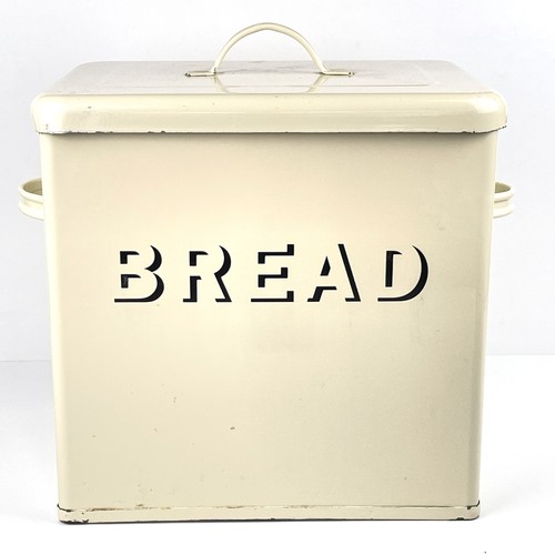 Vintage cream enamel metal - vintage,