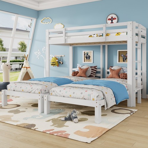 Triple bunk beds - bunk, single