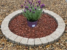 130 cm cream granite circle