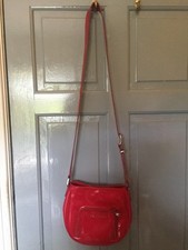 Ted Baker Red Patent shoulder