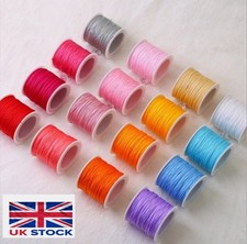 0.8mm Nylon Cord String Thread for Shamballa Macrame Beading - UK Seller