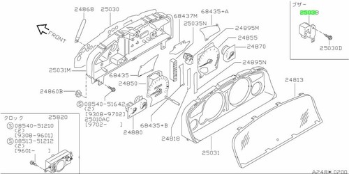 Buzzer assembly for - assembly, nissan