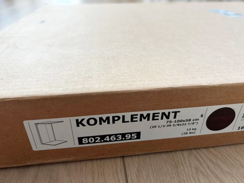 Ikea komplement divider for - ikea,