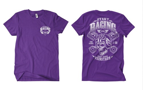 Stroke moped racing shirt - 2, t-shirt