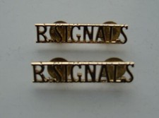 Royal Signals Shoulder Titles