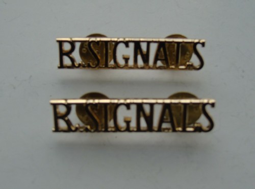 Royal signals shoulder - royal, titles