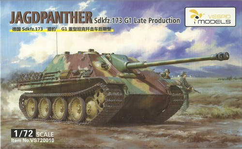 Vespid german jagdpanther - 1/72,