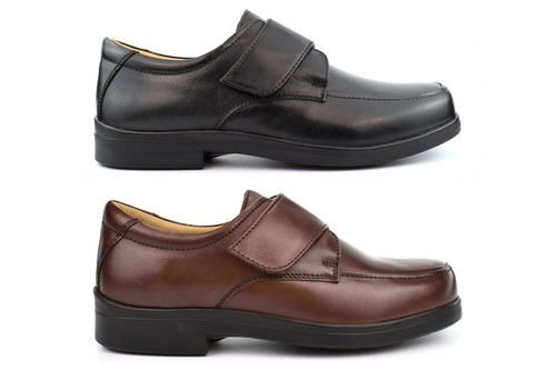 Mens wide fit leather shoes - wide,