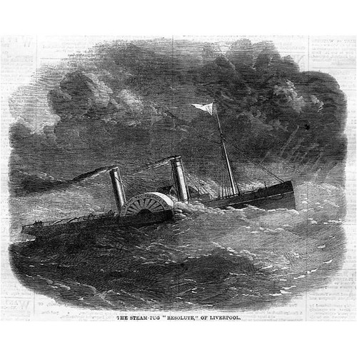 The steam tug resolute - the,